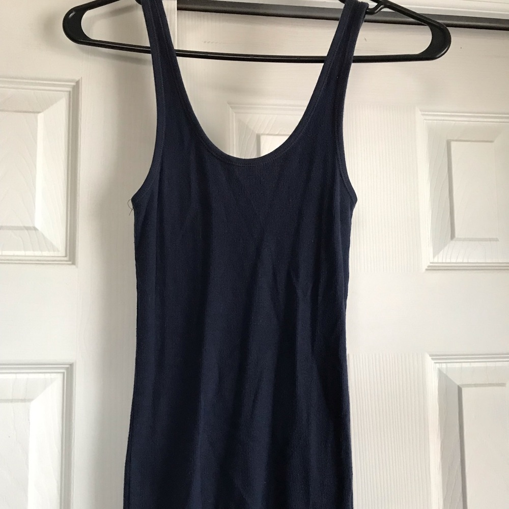 Blue tank